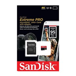 کارت حافظه  سن دیسک Extreme Pro UHS-I U3 Class 10 95MBps 633X 32GB microSDHC165425thumbnail